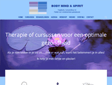 Tablet Screenshot of bodymindspirit.nl